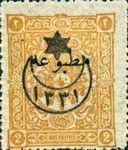 overprint on Newspapers stamps 1894