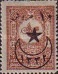 overprint & surcharged on Internal post stamps 1901