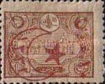 overprint & surcharged on Internal post stamps 1913