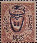 overprint on Postage Due stamps 1865