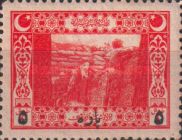 Overprint and surcharge on Soldiers in Trench