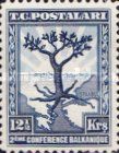 Olive Tree with Roots Extending to All Balkan  Capitals