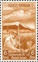 Kemal Atatürk in Tractor