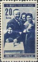 Aged Woman Casting Ballot
