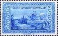 Mehmet II Riding into Sea and Turkish Armada