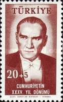 Portrait of Kemal Ataturk