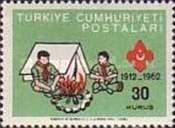 Scouts with Flag
