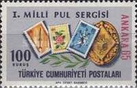 Three Stamps and Medal