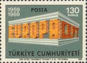 "EUROPA" and "CEPT" in Temple Form