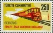 Diesel Train and Map (Turkey–Iran Line)