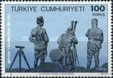 Ataturk and Commanders at Mt. Koca
