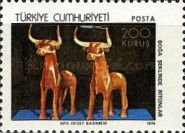 Bulls' figurines
