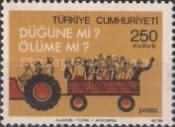 Tractor pulling Trailer Loaded with People