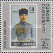 Ataturk in Uniform, TR2135