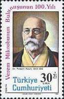 Robert Koch, Bacteriologist, Nobel Prize 1905 (1843-1910)