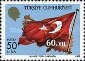 Turkish Flag and Map