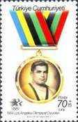 Gold Medal with Image of a Turkish Wrestler
