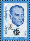 Kemal Ataturk (1881-1938) - Surcharged