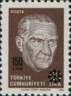 Kemal Ataturk (1881-1938) - Surcharged