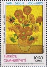 Vase with Sunflowers