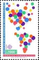 Map of America stilized by Balloons