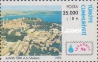Cityscape with Bluer Mosque and Haghia Sophia (II)