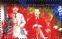 Ataturk and Two Other Men Seated