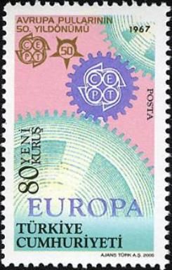 Motif of the 1967 Europa CEPT