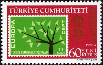 Motif of the 1962 Europa CEPT