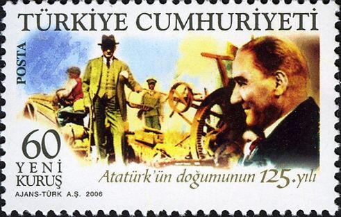 K.Ataturk, Politician and Head of State