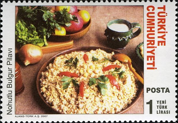 Bulgur Pilaf with Chickpeas