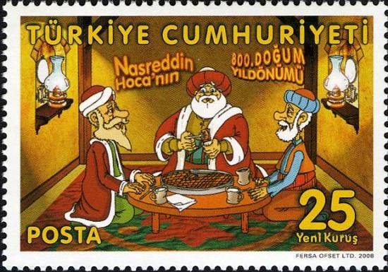 Illustrations for stories Nasreddin Hodja (13th-14th cent.)