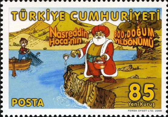 Illustrations for stories Nasreddin Hodja (13th-14th cent.)