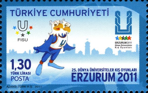 Symbol of the Winter Games, a Two-Headed Eagle