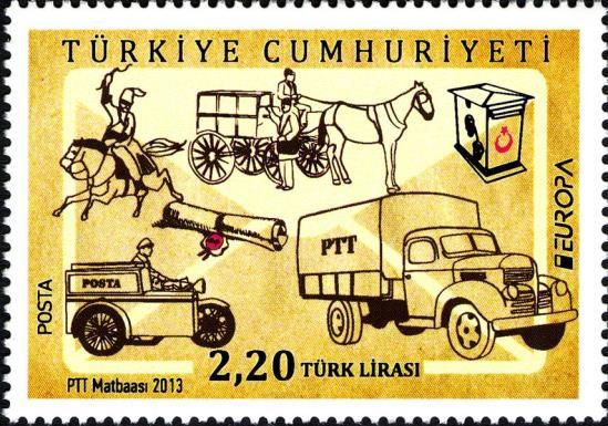 Europa 2013 (mail Coaches And Mail Vehicles)
