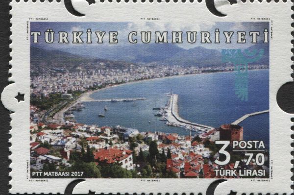 View of Alanya Harbor, Antalya Region