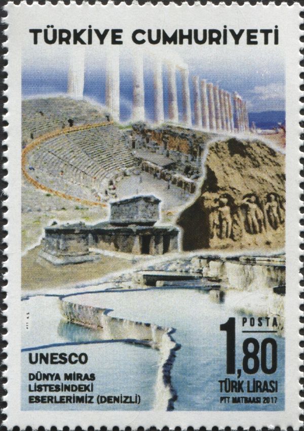 UNESCO World Heritage Site Pamukkale-Hieropolis