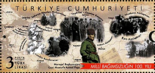 Map and Montage of Events of 1921