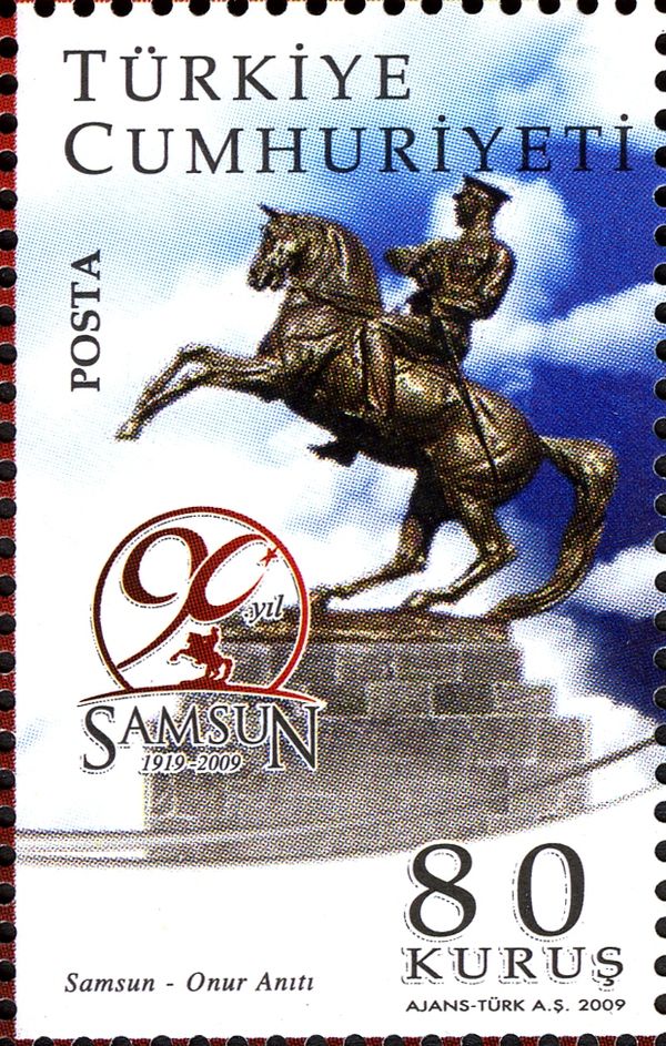 Ataturk's Arrival in Samsun and National Congresses (Block)