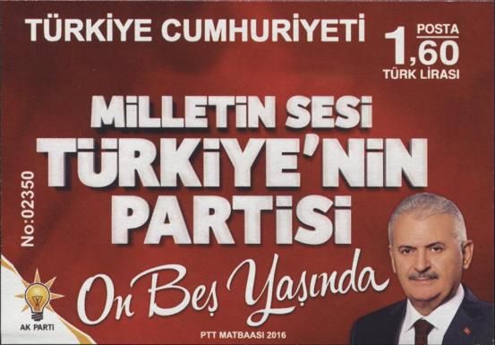15th Anniv. of the Justice and Development Party (AKP)