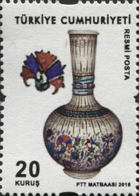 Glazed vase