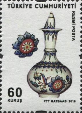 Glazed vase