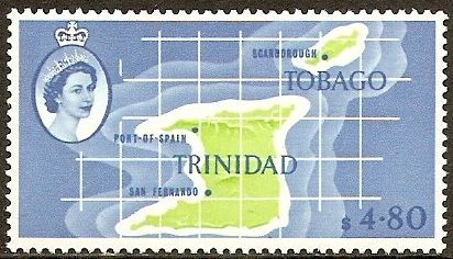Map of Trinidad & Tobago