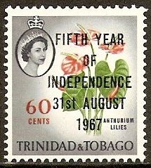 Anthurium Lilies (Anthurium sp.) - Overprinted