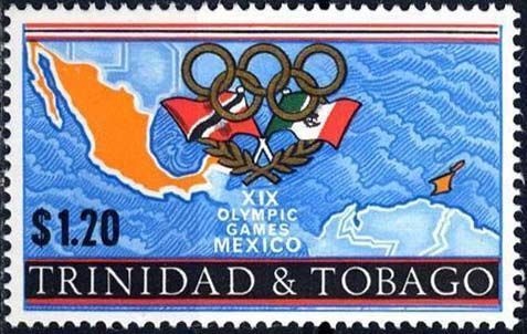 Maps of Mexico and Trinidad