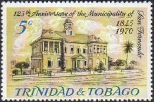 "San Fernando Town Hall" (J. Cazabon)