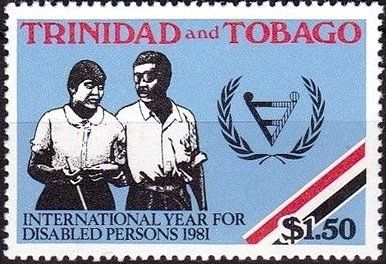 IYDP Emblem and Blind Man and Woman