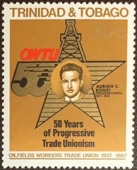 Star, Oil Well and Adrian C. Rienzi (President 1937-42)
