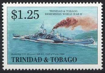 USS "Missouri" (battleship), 1944