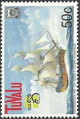 H.M.S. Endeavour, 1769